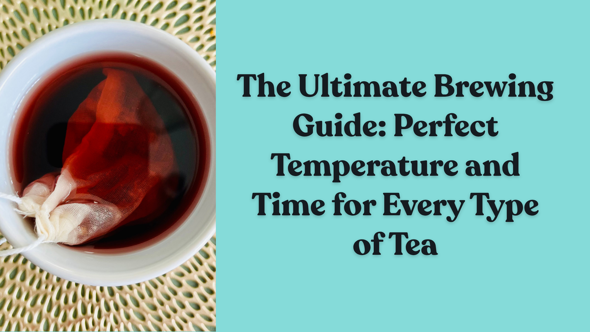 Ultimate Tea Brewing Guide Perfect Temperature & Time for Every Tea
