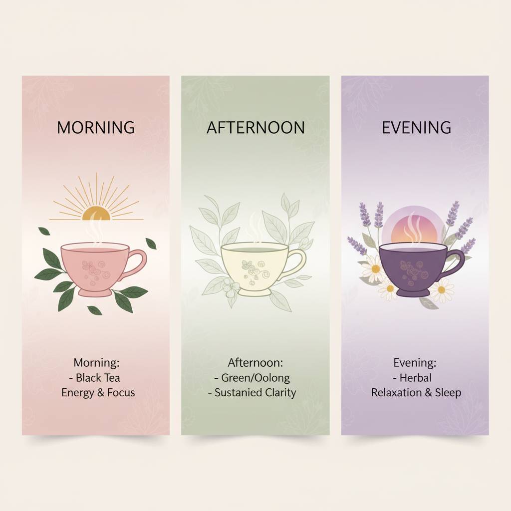 The Perfect Tea Schedule: Best Teas for Morning, Afternoon, and Evening