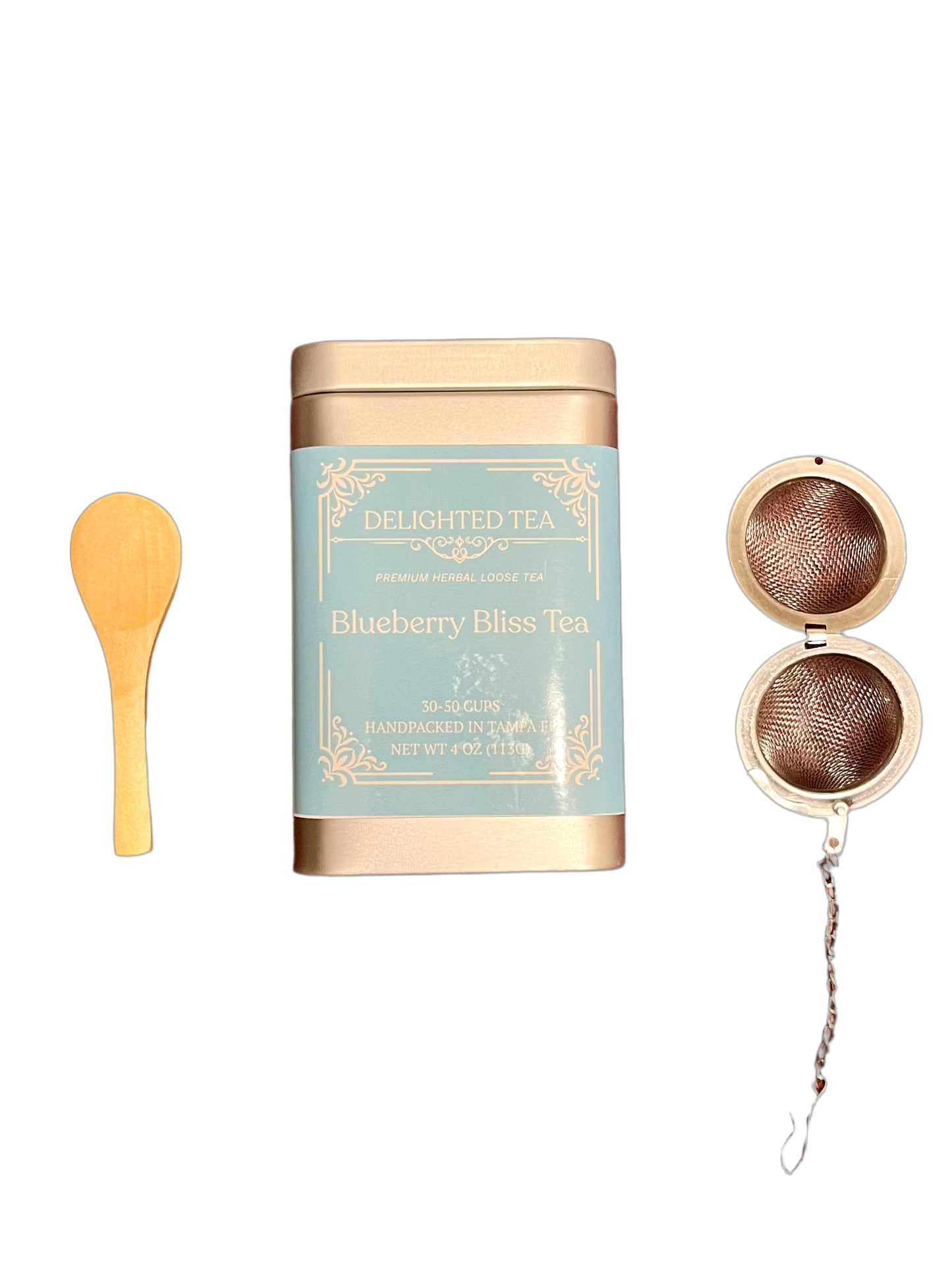 Blueberry Bliss Tea Tin Gift Set