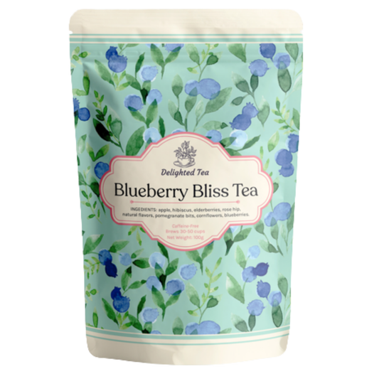 Blueberry Bliss herbal tea in pouch - 100g loose leaf