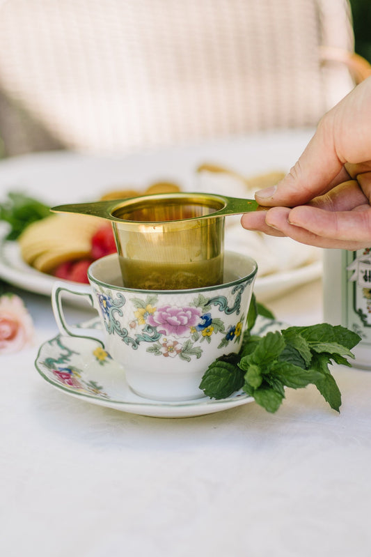 Loose Leaf Tea Infuser - Premium Stainless Steel Strainer for Herbal Tea