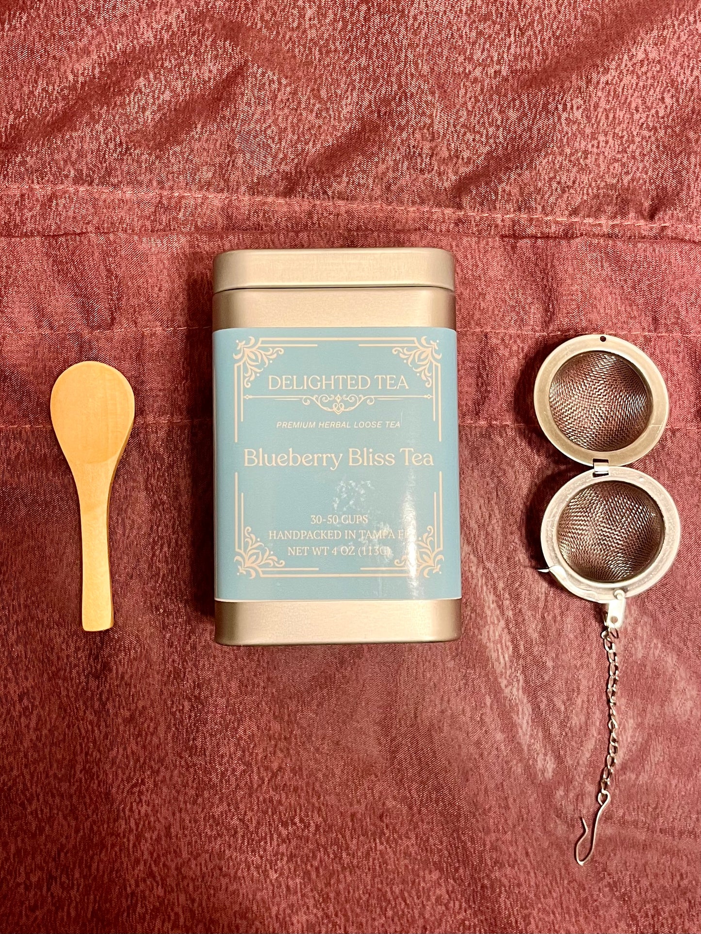 Blueberry Bliss Tea Tin Gift Set