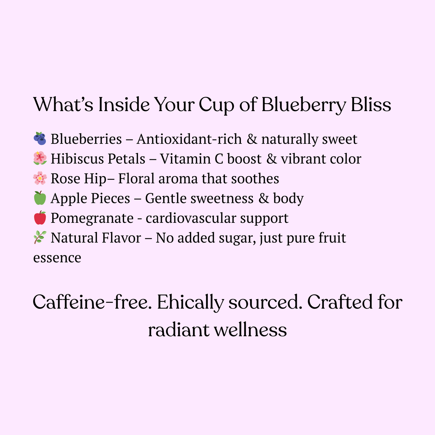 Blueberry Bliss Tea