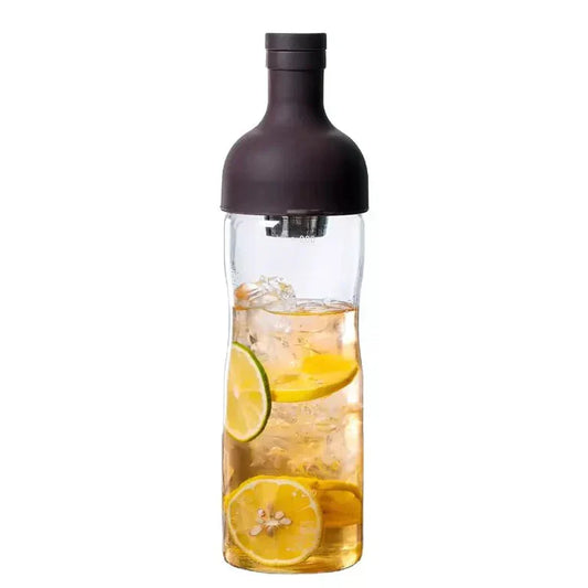 Cold Brew Infuser Bottle - Glass Tea Tumbler for Iced Fruit Tea On-the-Go